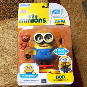 New minions bob toy teddy bear movable